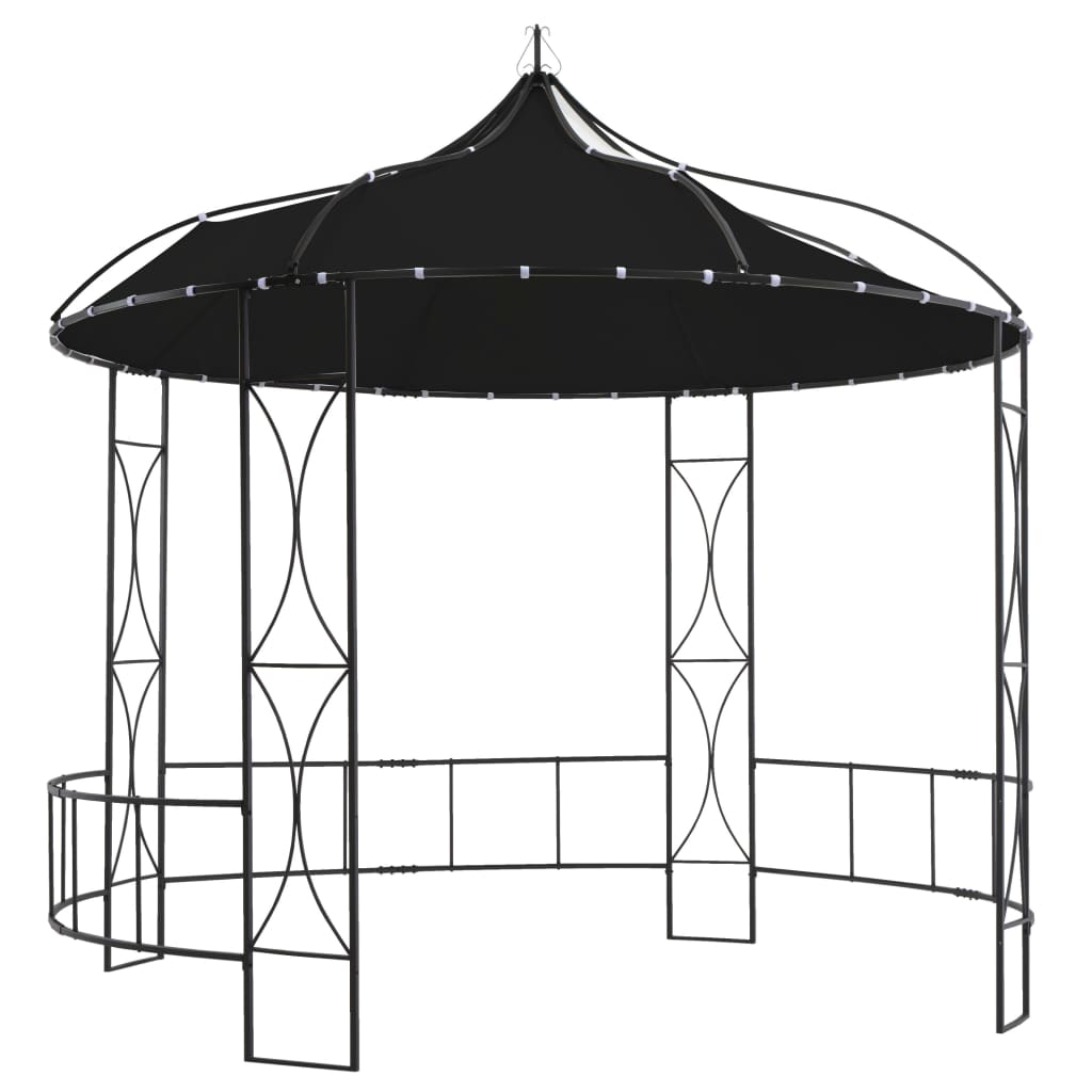 Gazebo 300x290 cm Anthracite Round - Millennium Furniture