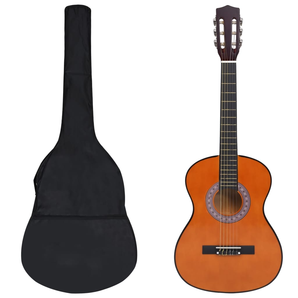 8 Piece Classical Guitar Kids and Beginner Set 3/4 36" - Sid & Sam