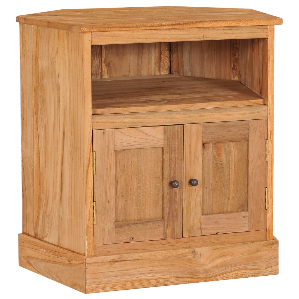Corner Sideboard 60x45x60 cm Solid Teak Wood - Millennium Furniture