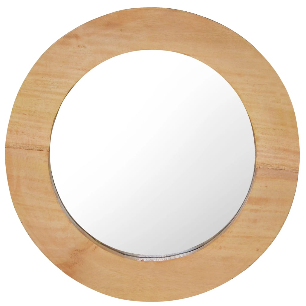 Wall Mirror 40 cm Teak Round - Tyrell & Tyrell