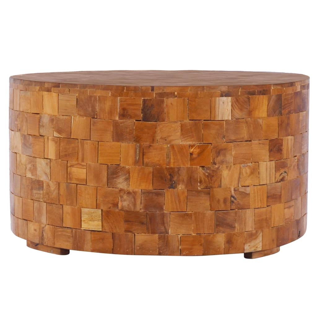 Coffee Table 60x60x35 cm Solid Teak Wood - Tyrell & Tyrell