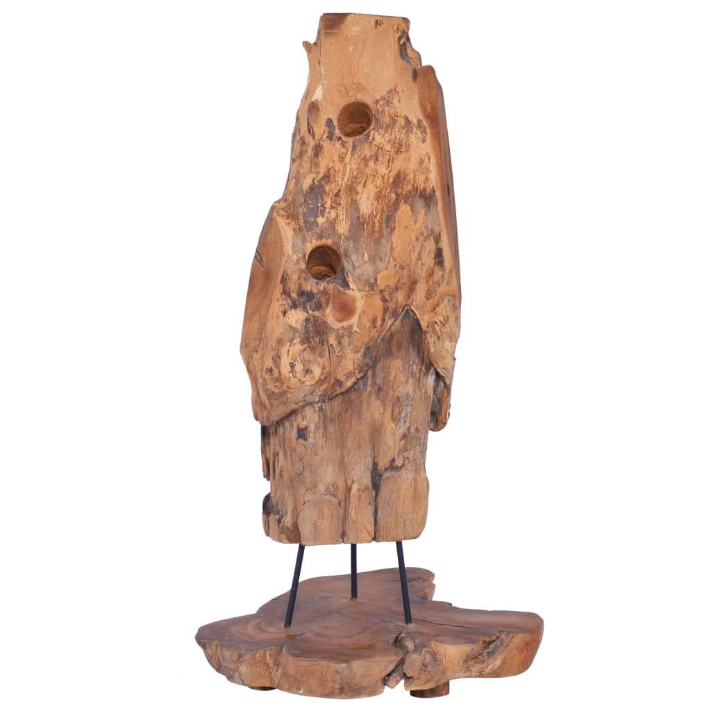 Wine Rack for 8 Bottles 40x30x80 cm Solid Teak Wood - Unbeatable Bargains