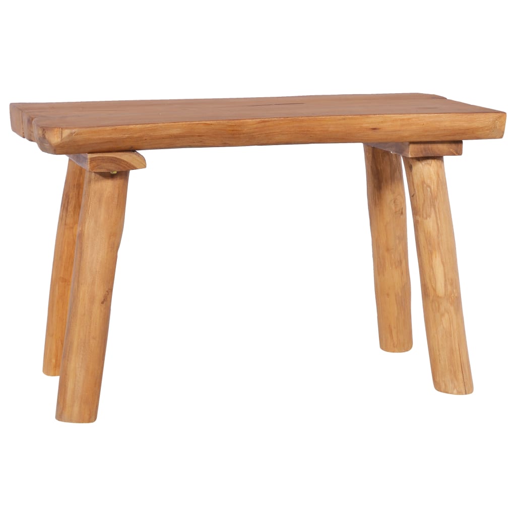 Garden Bench 80 cm Solid Teak Wood - Casper Homes