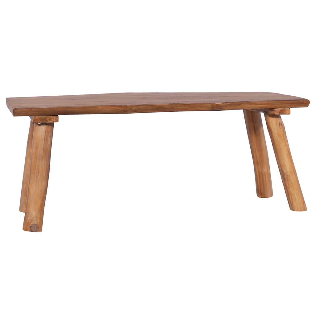Garden Bench 120 cm Solid Teak Wood - Millennium Furniture