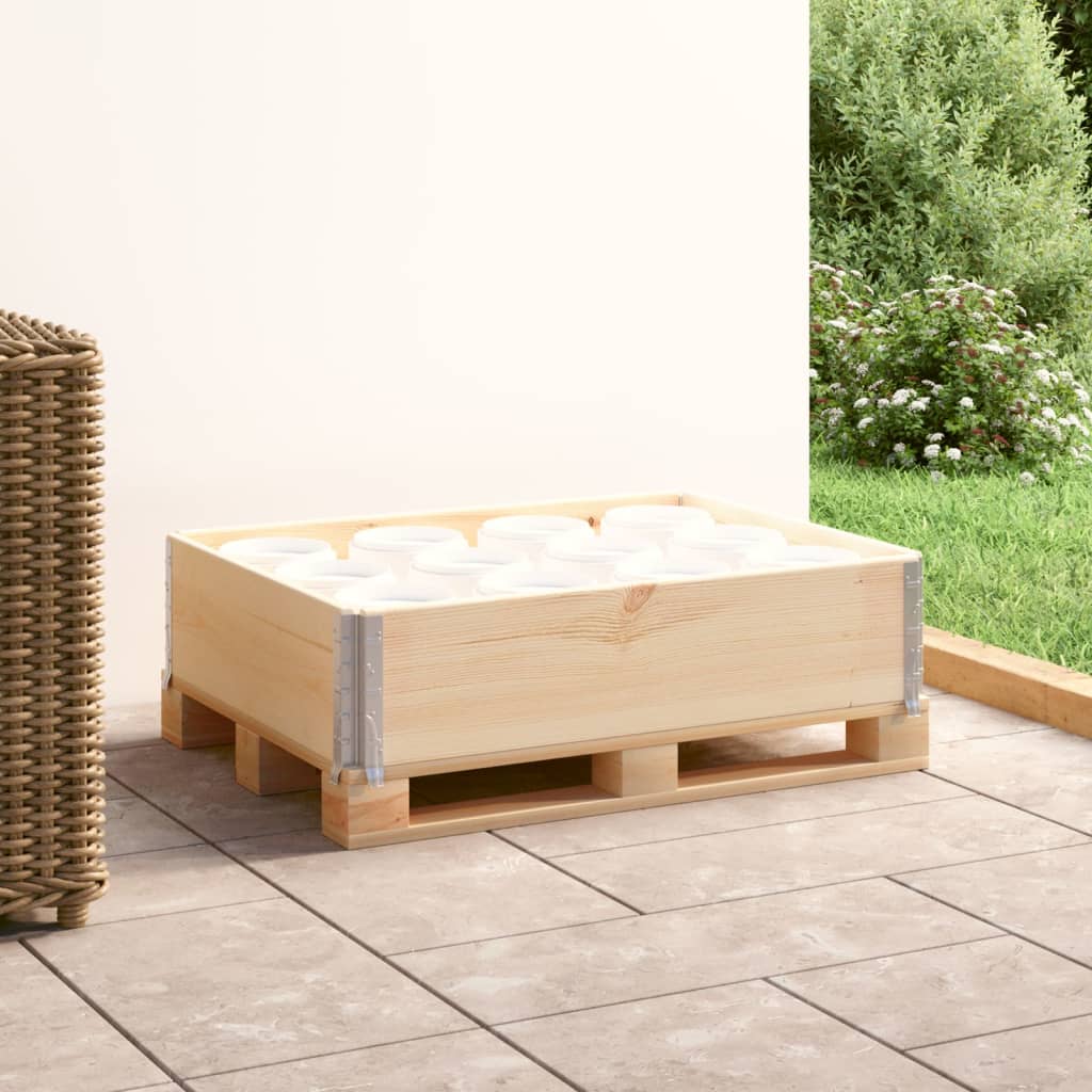 Pallet Collar 60x80cm Solid Pine Wood - Merkel Designers