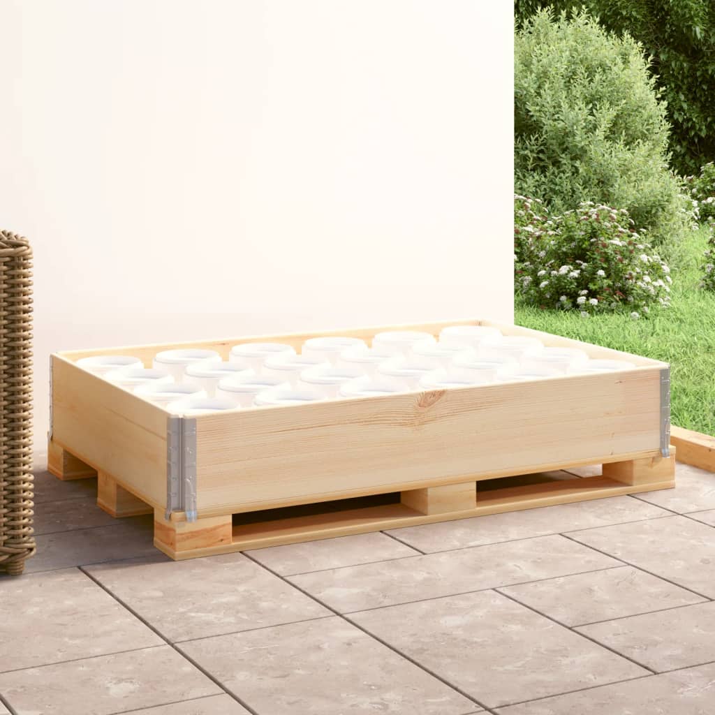 Pallet Collar 80x120cm Solid Pine Wood - R and M Furniture