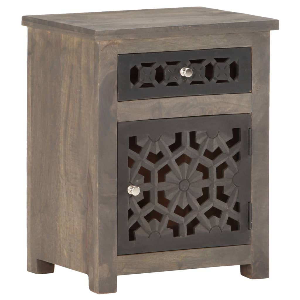 Bedside Table - CEDAR Rio Nightstand Wooden 40cm - Unbeatable Bargains