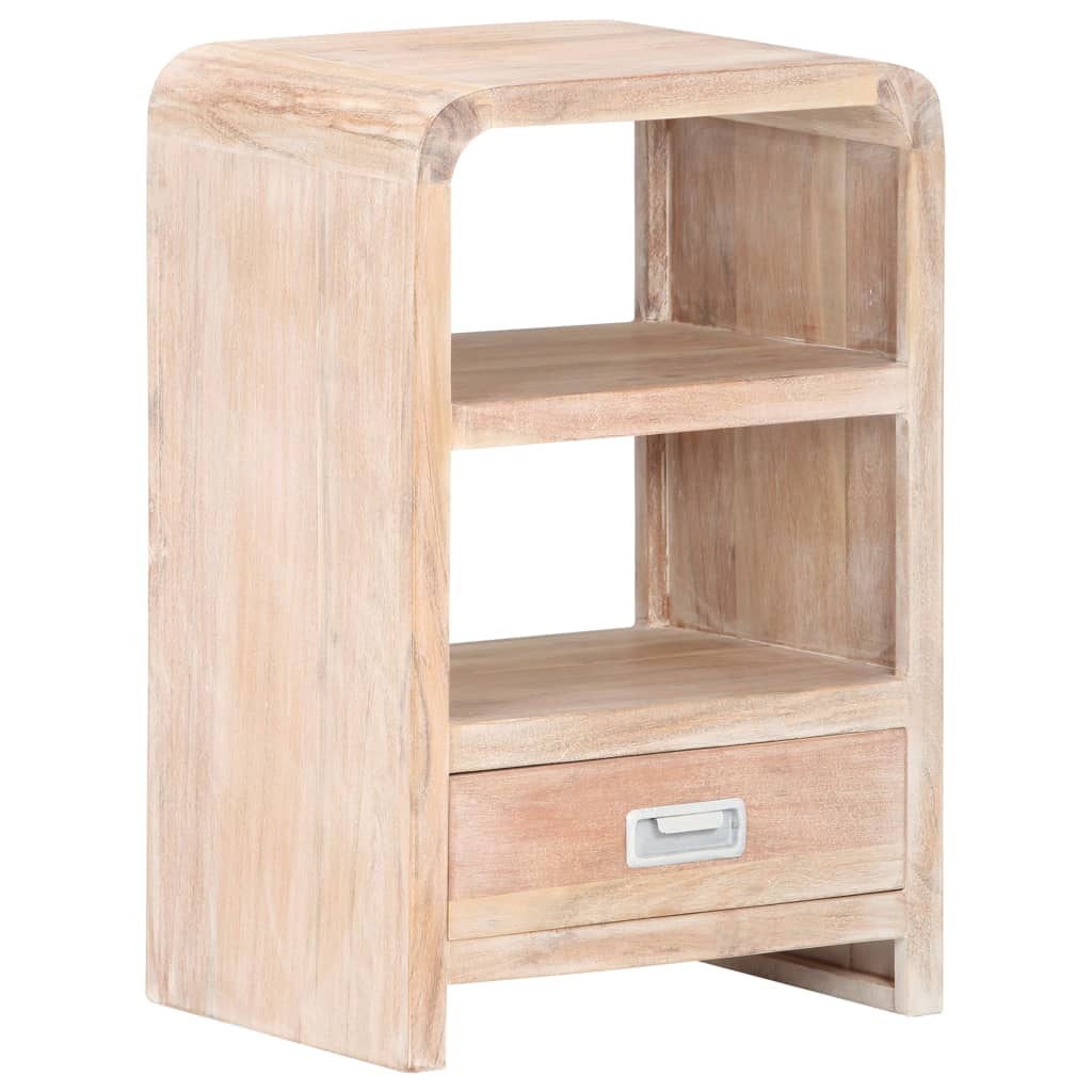 Bedside Table - STOKE Nightstand Natural 40cm - Discount Dealers