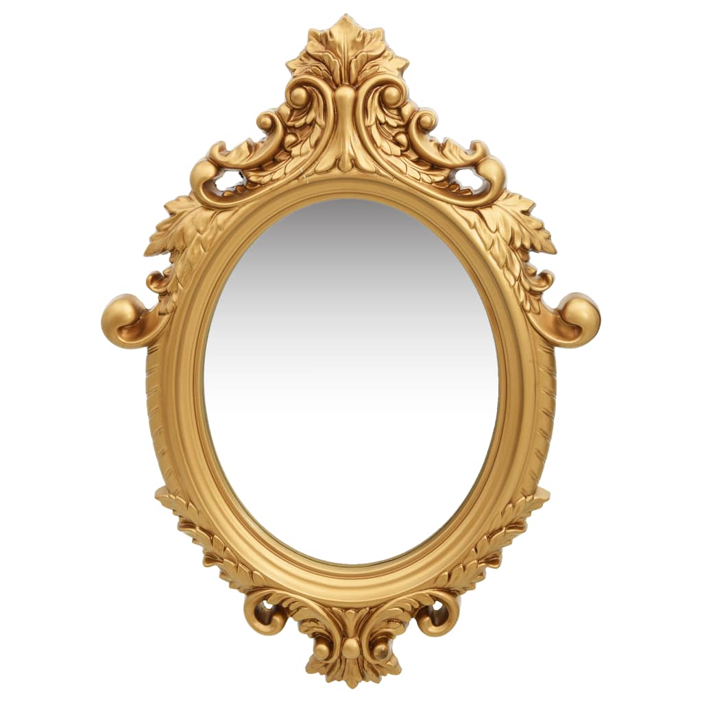 Wall Mirror Castle Style 56x76 cm Gold - Discount Dealers
