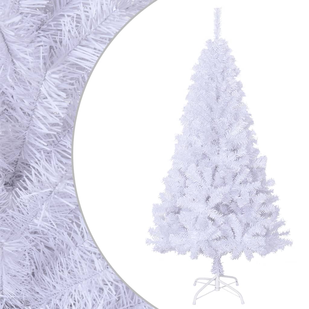 Liro Artificial Christmas Tree with Thick Branches White 150cm PVC - Sid & Sam