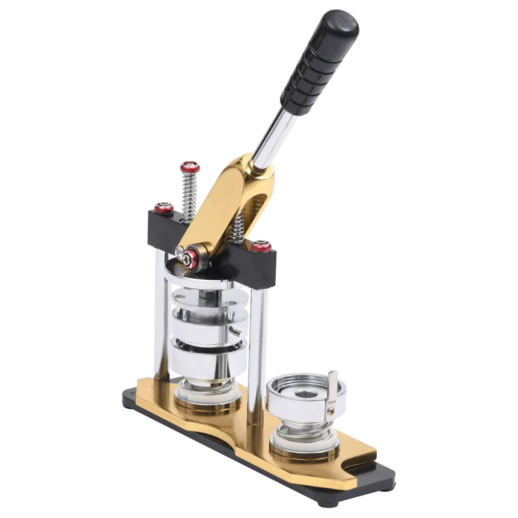 Badge Maker Machine with Circle Cutter Rotate Punch 25 mm - Merkel Designers