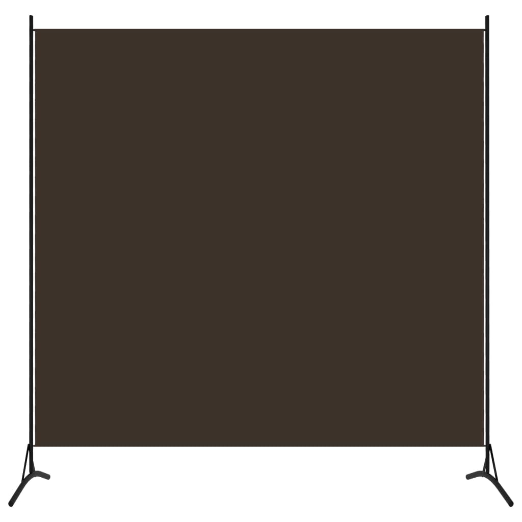 1-Panel Room Divider Brown 175x180 cm - Design Hut