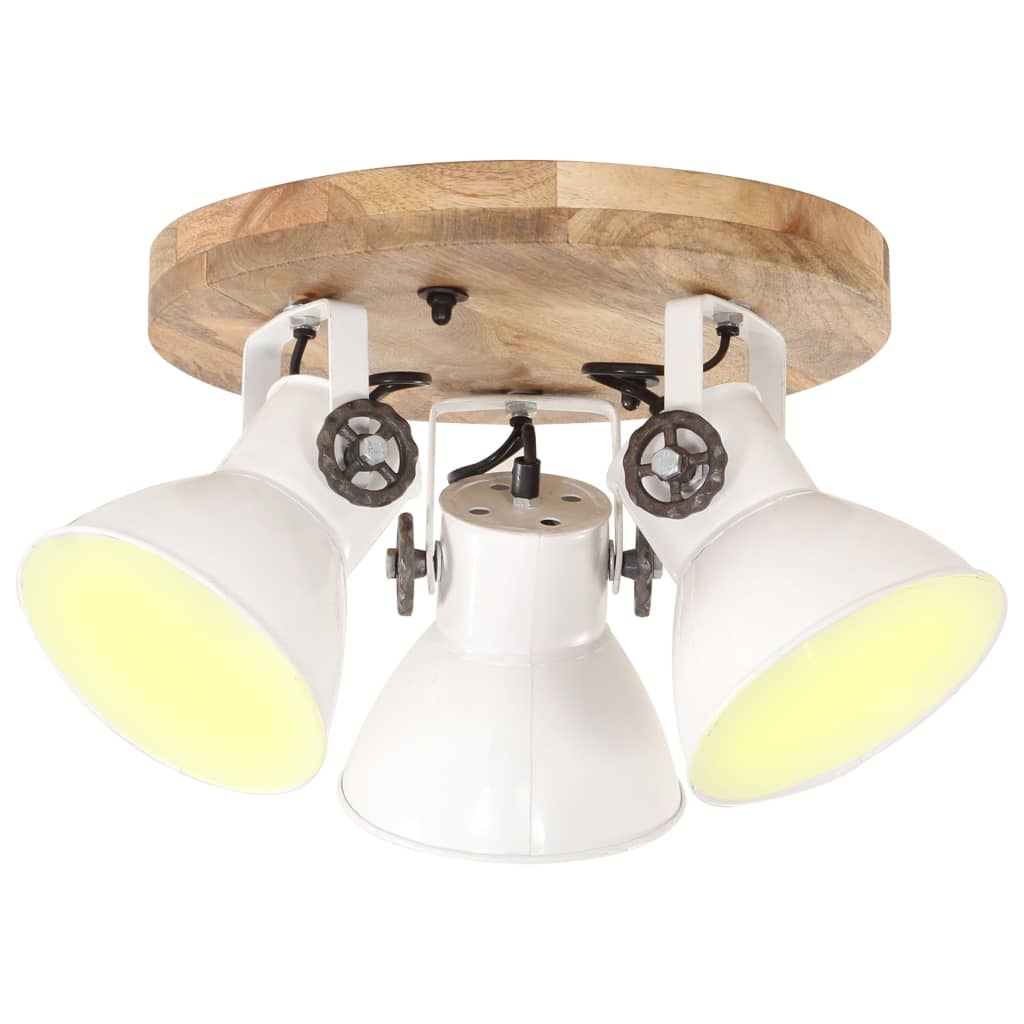 Industrial Ceiling Lamp 25 W White 42x27cm E27 - All Things Good
