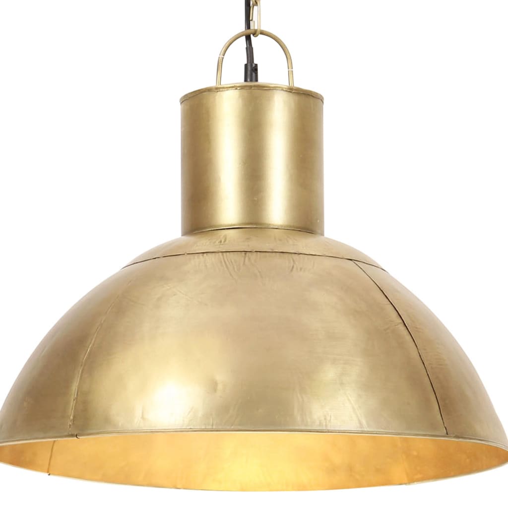 Hanging Lamp 25 W Brass Round 48 cm E27 - Merkel Designers