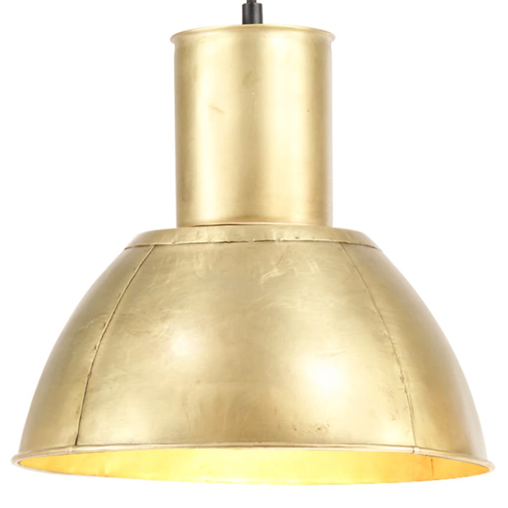 Hanging Lamp 25 W Brass Round 28.5 cm E27 - Sid & Sam