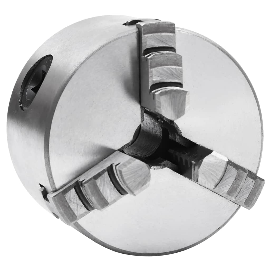 3 Jaw Self-Centering Lathe Chuck 80 mm Steel - Style and Chic