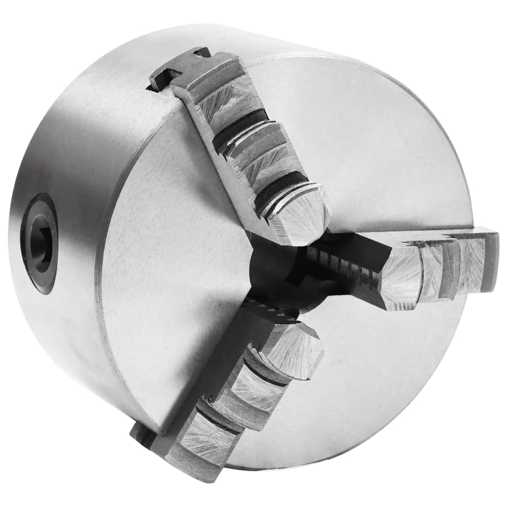3 Jaw Self-Centering Lathe Chuck 100 mm Steel - Millennium Furniture