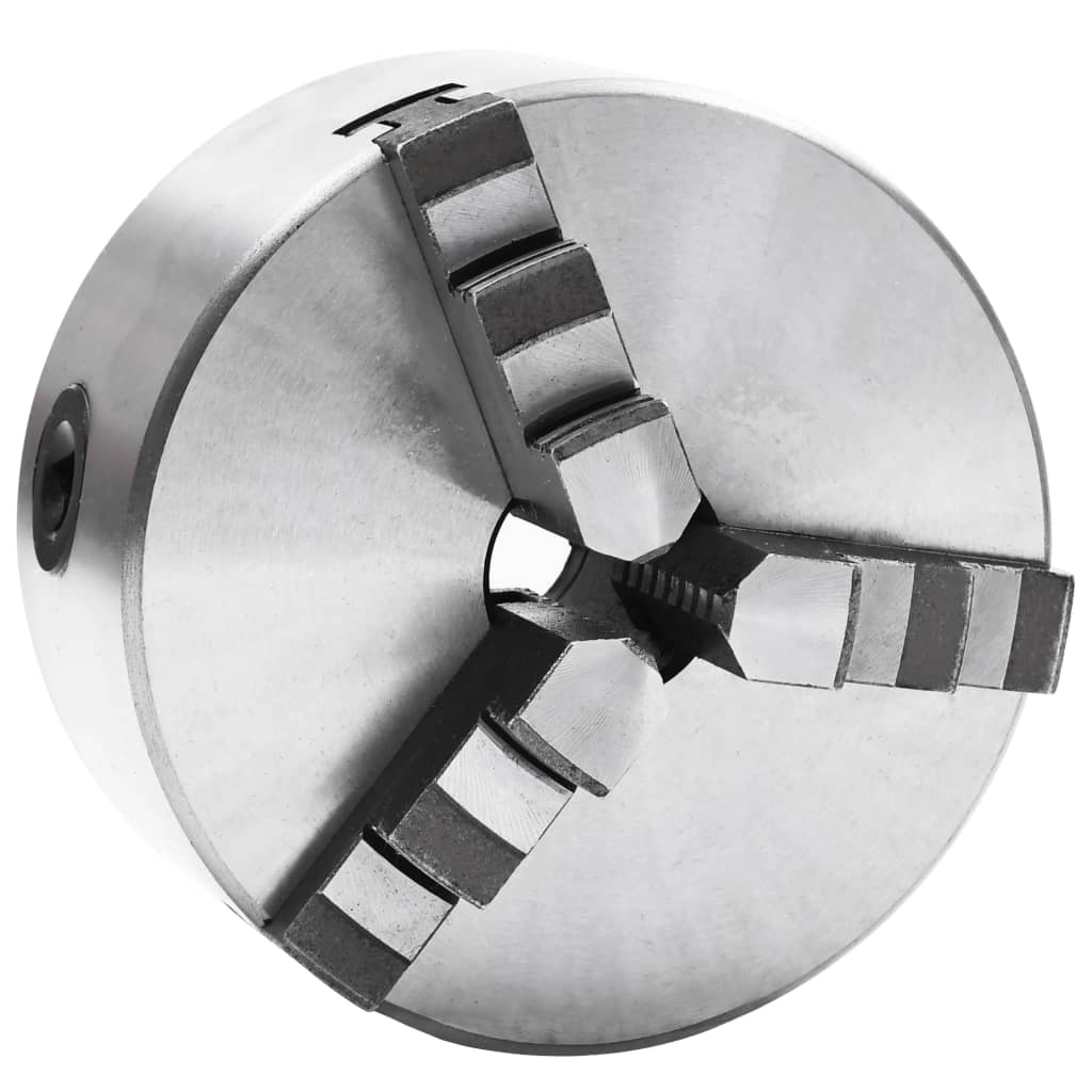 3 Jaw Self-Centering Lathe Chuck 125 mm Steel - Style and Chic