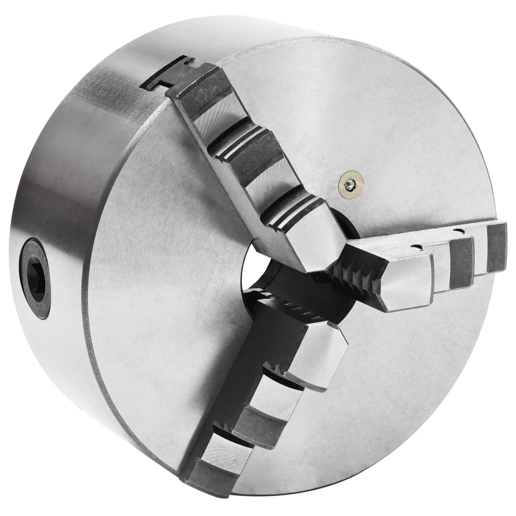 3 Jaw Self-Centering Lathe Chuck 160 mm Steel - R and M Furniture