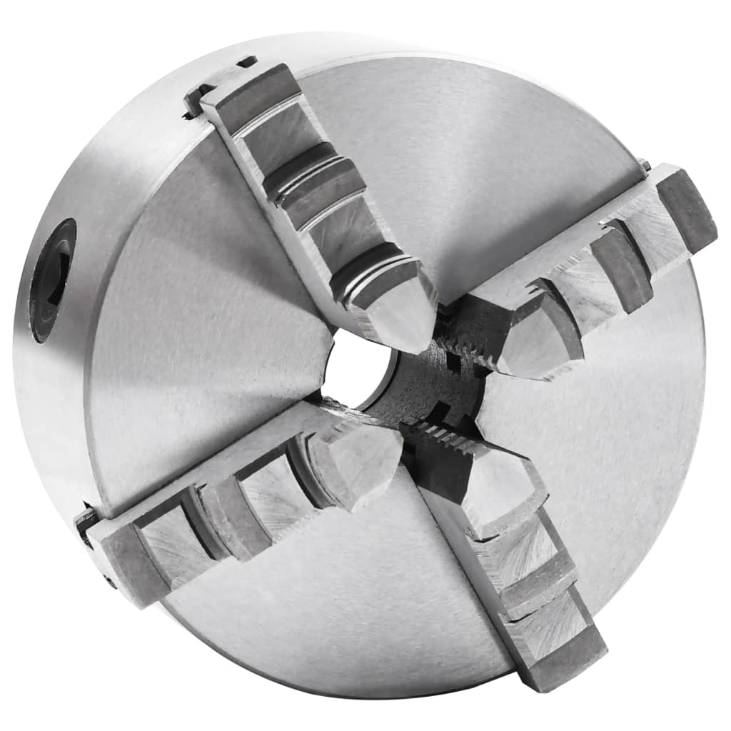 4 Jaw Self-Centering Lathe Chuck 125 mm Steel - Discount Dealers