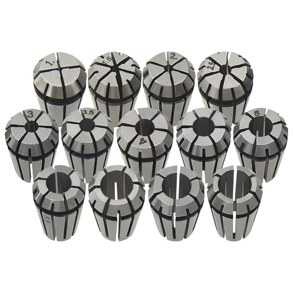 ER11 Collets 13 pcs Turning Tool Set - Brittle & Co