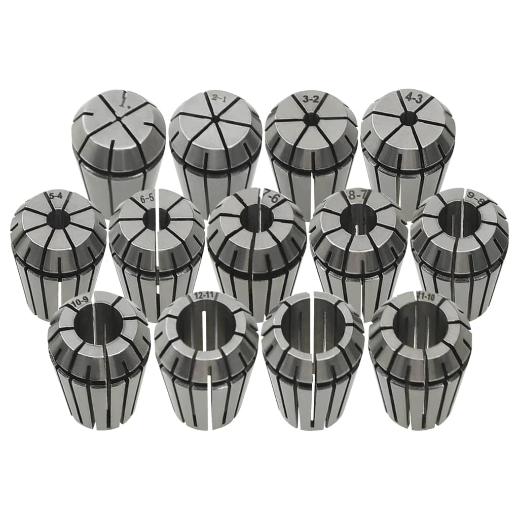 ER20 Collets 13 pcs Turning Tool Set - Decor Base