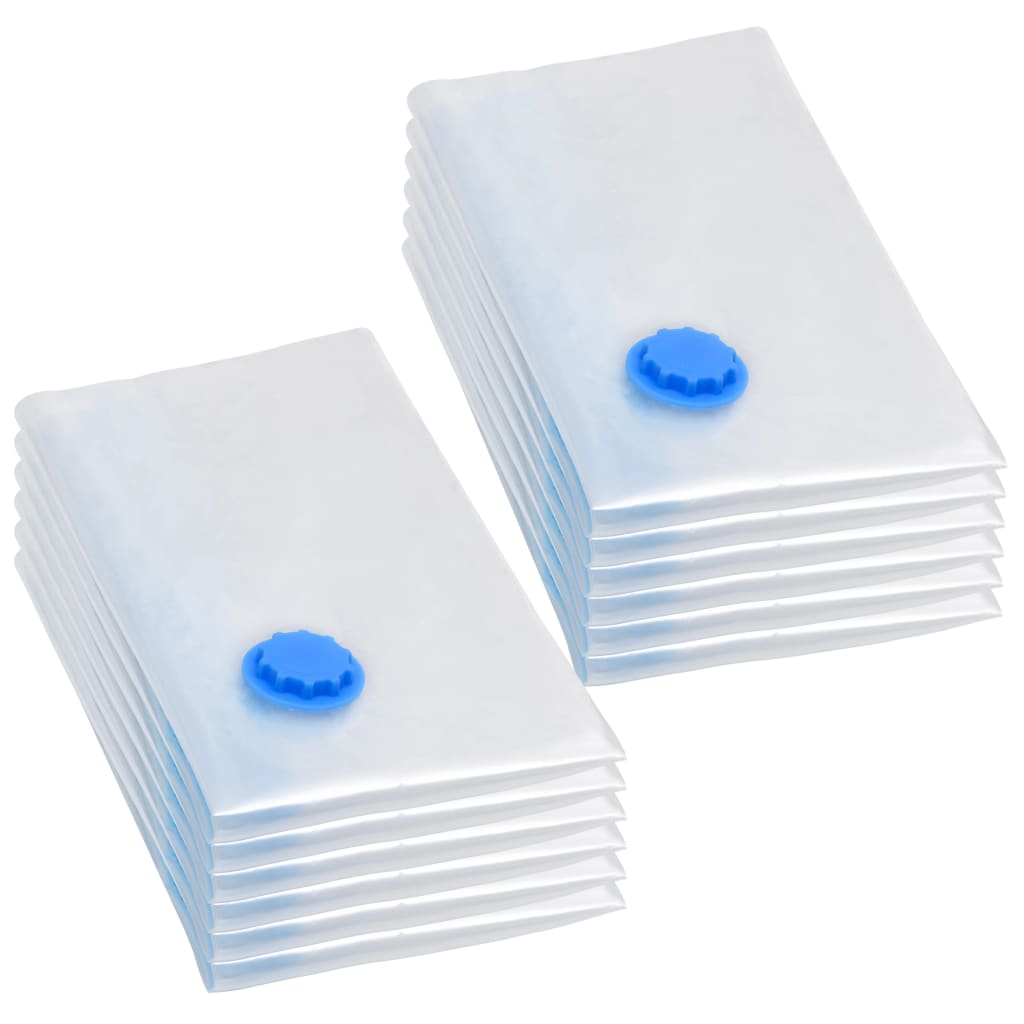 Vacuum Travel Storage Bags Clothing Bags 80x60 cm 10 pcs - Merlin Deals