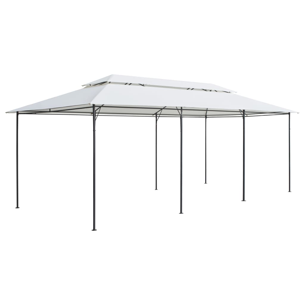 Gazebo 600x298x270 cm White 180g - Casper Homes