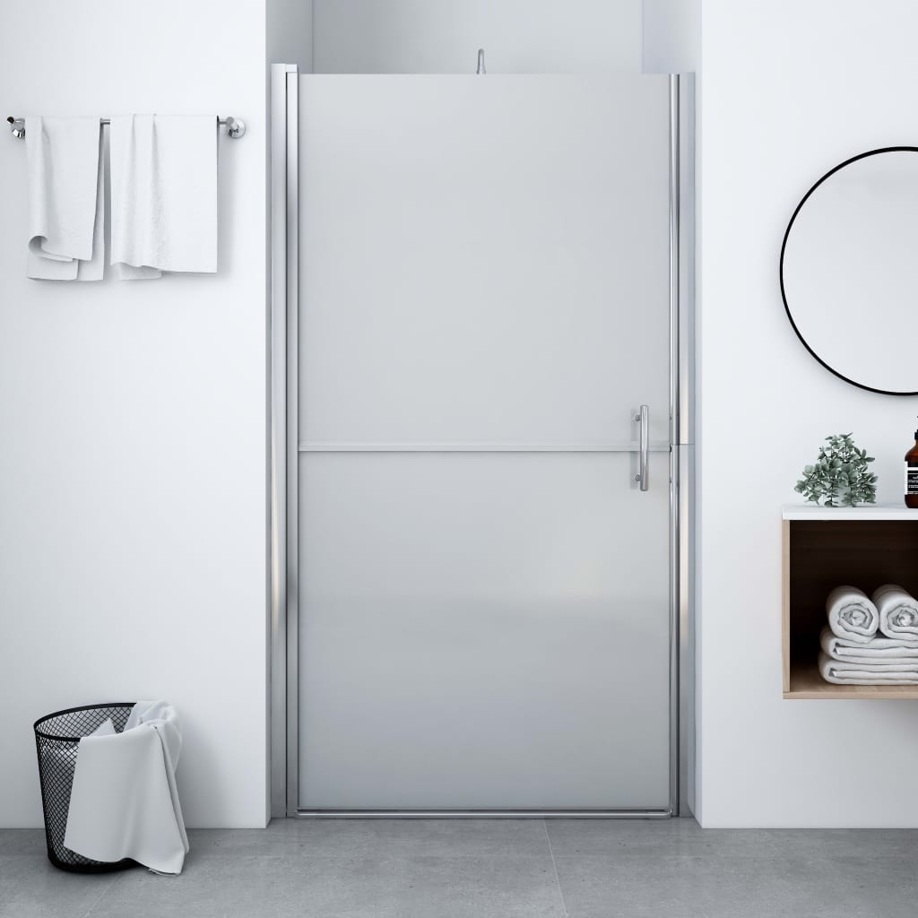 Shower Door Frost Tempered Glass 81x195 cm - Merkel Designers