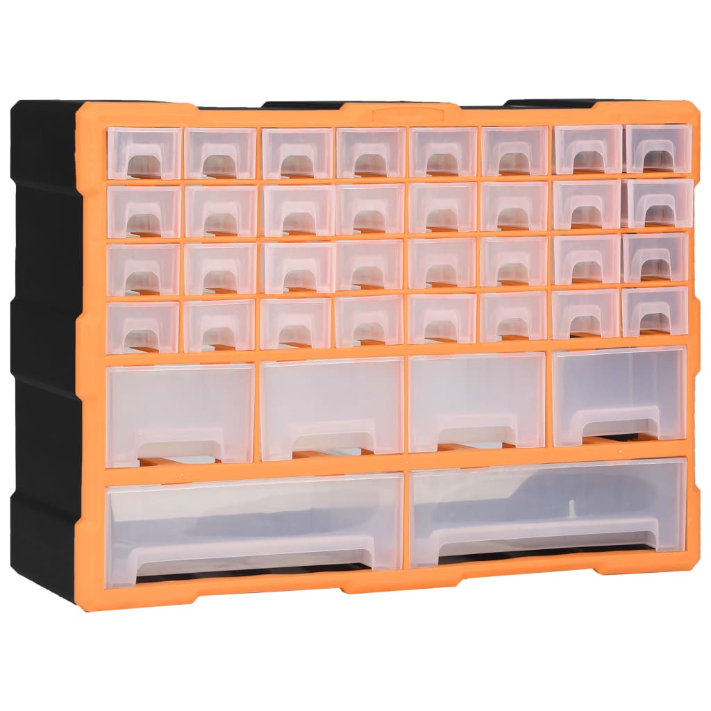 Multi-drawer Organiser with 40 Drawers 52x16x37.5 cm - Direct Imports
