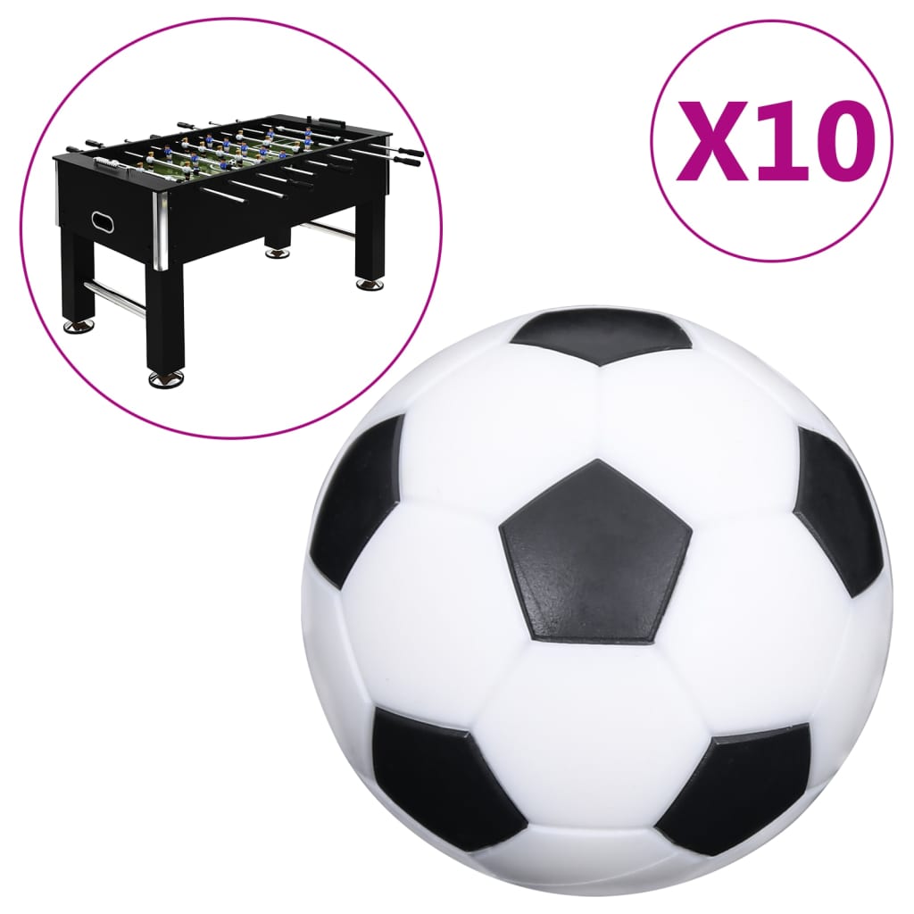 Football Table Balls 10 pcs 32 mm ABS - Tyrell & Tyrell