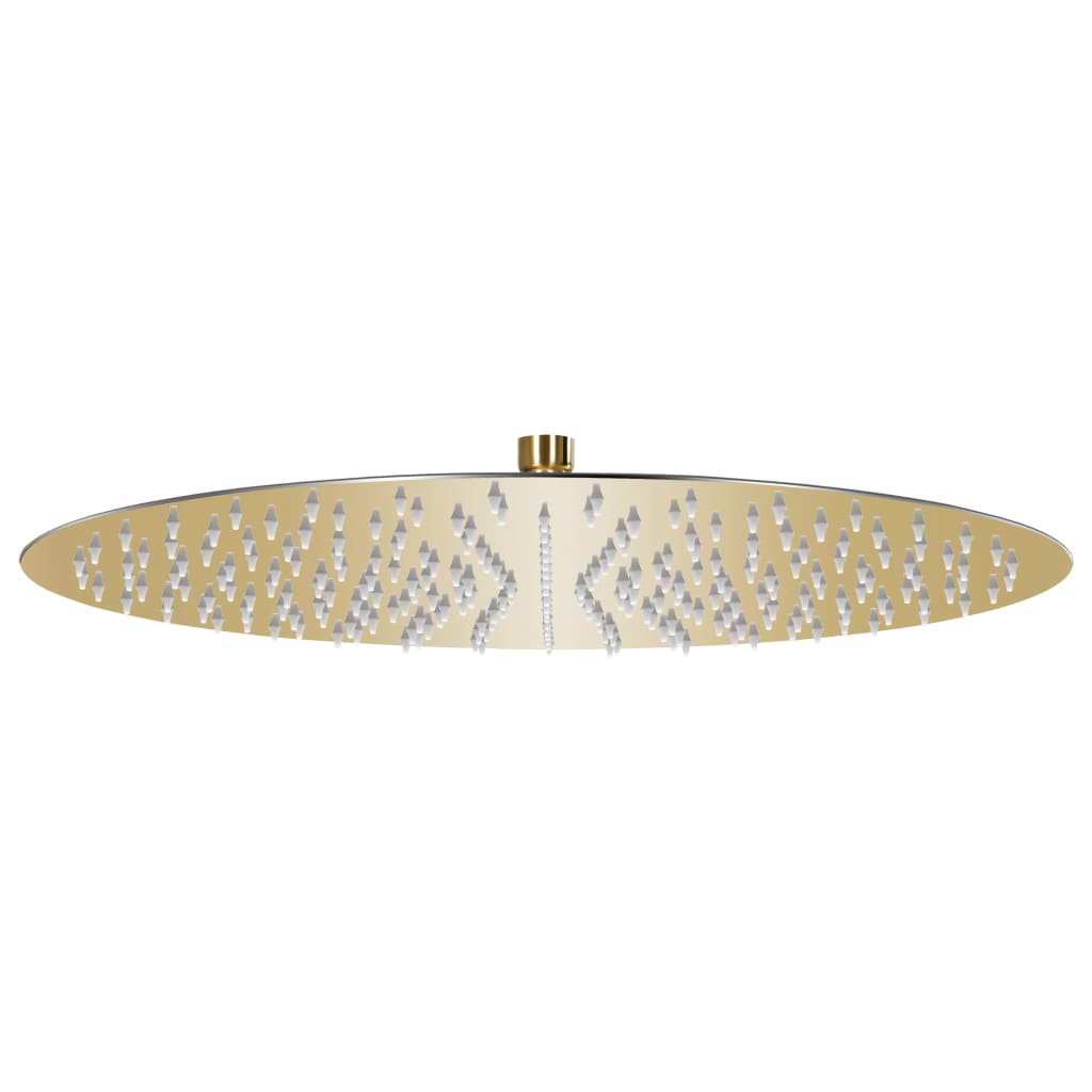 Rain Shower Head Stainless Steel 40cm Round Gold - Merkel Designers