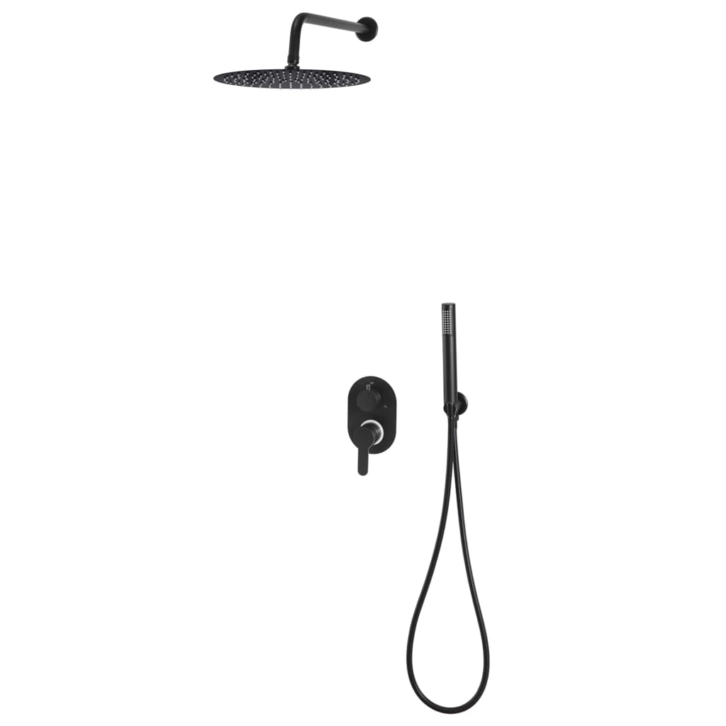 Shower System Stainless Steel 201 Black - Discount Dealers