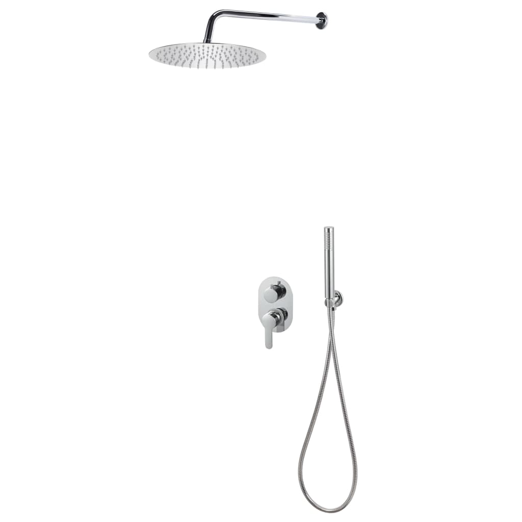 Silver Shower System Stainless Steel 201 - Unbeatable Bargains