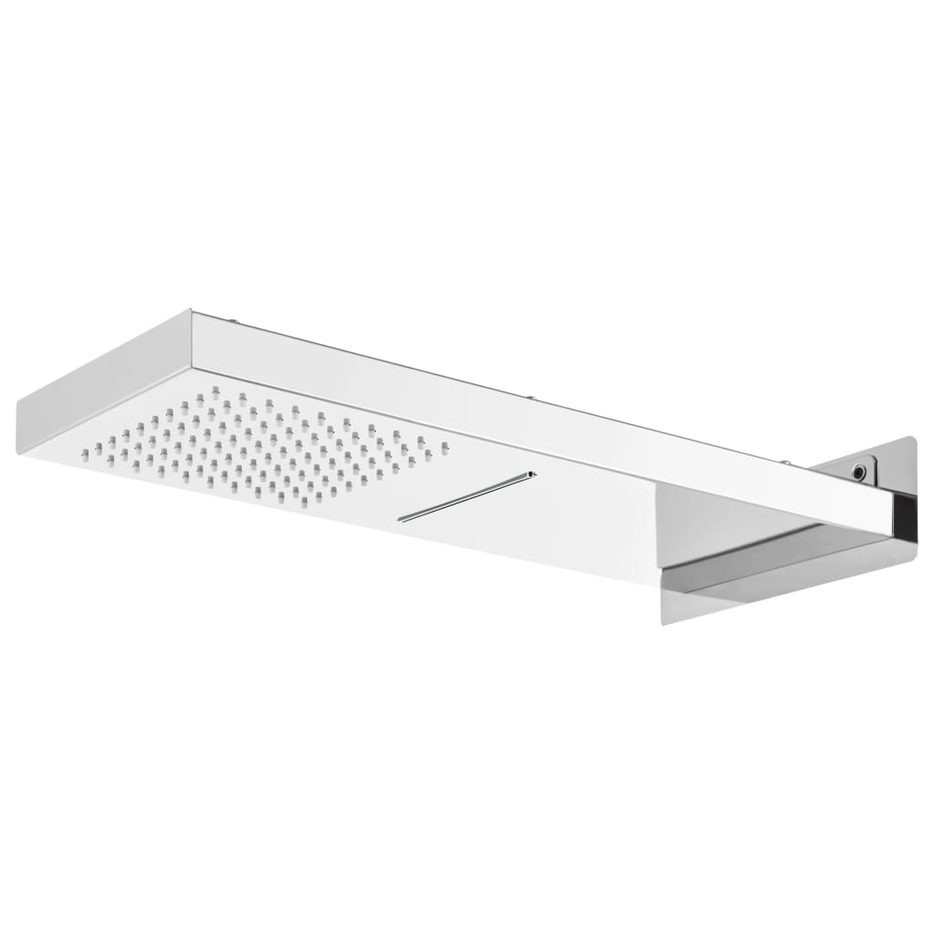 Wall Showerhead Stainless Steel 201 Silver - Merlin Deals