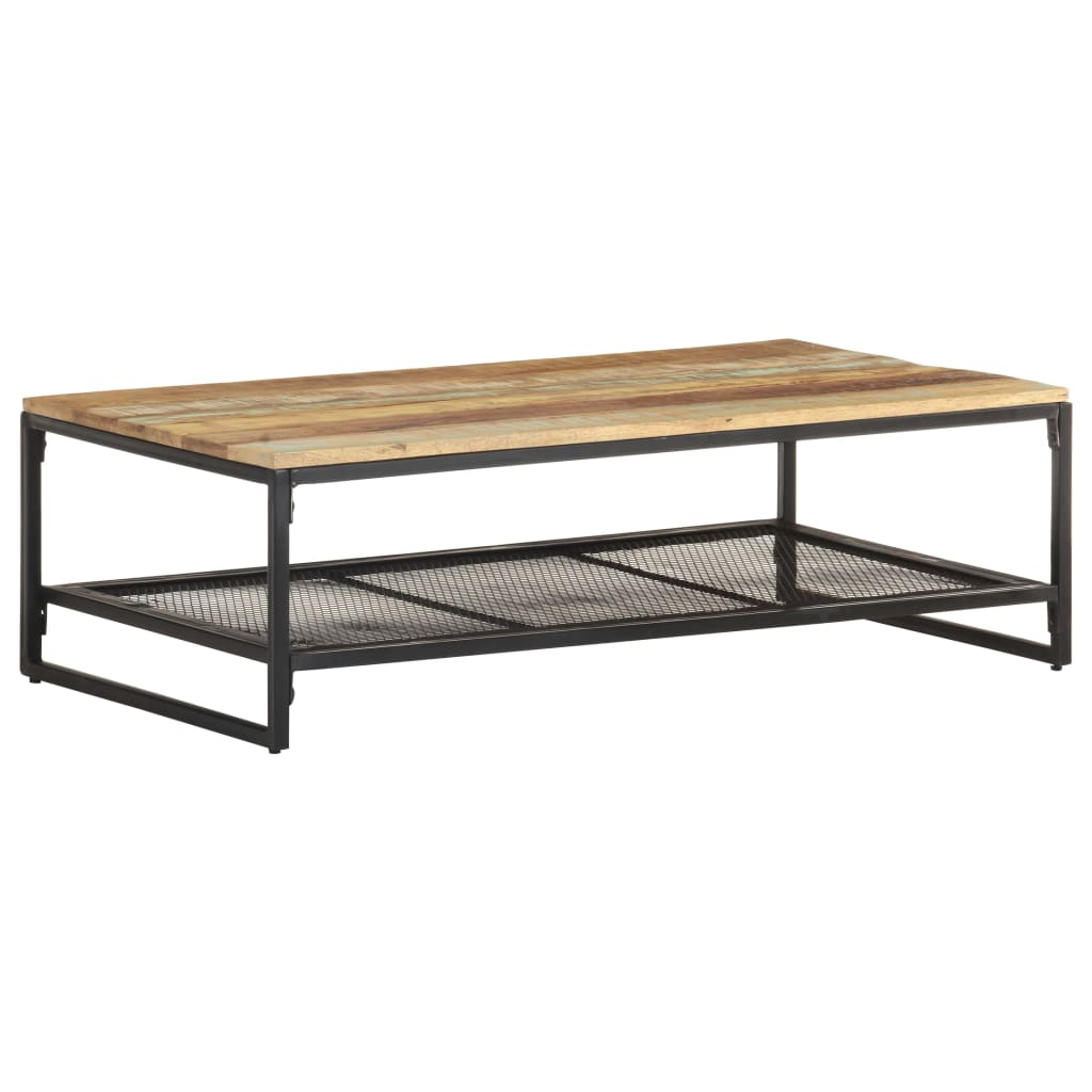 Coffee Table 110x60x35 cm Solid Reclaimed Wood - All Things Good