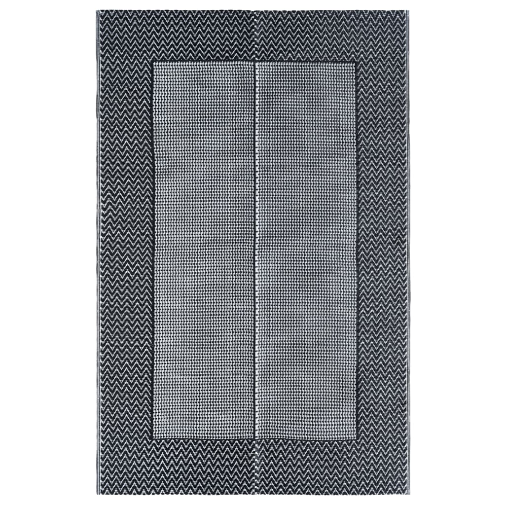 Outdoor Carpet Grey 160x230 cm PP - The Home Maker