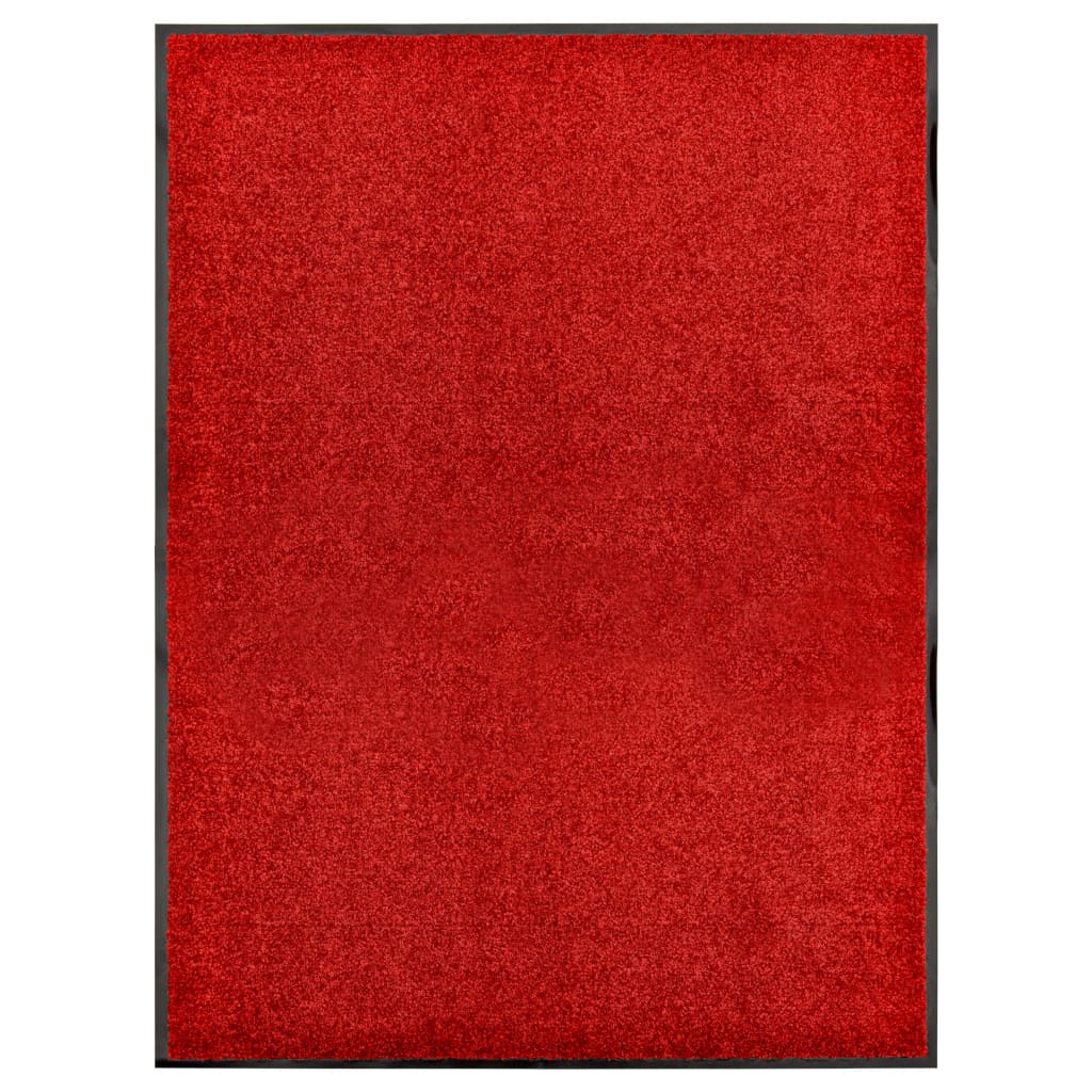 Doormat Washable Red 90x120 cm - R and M Furniture