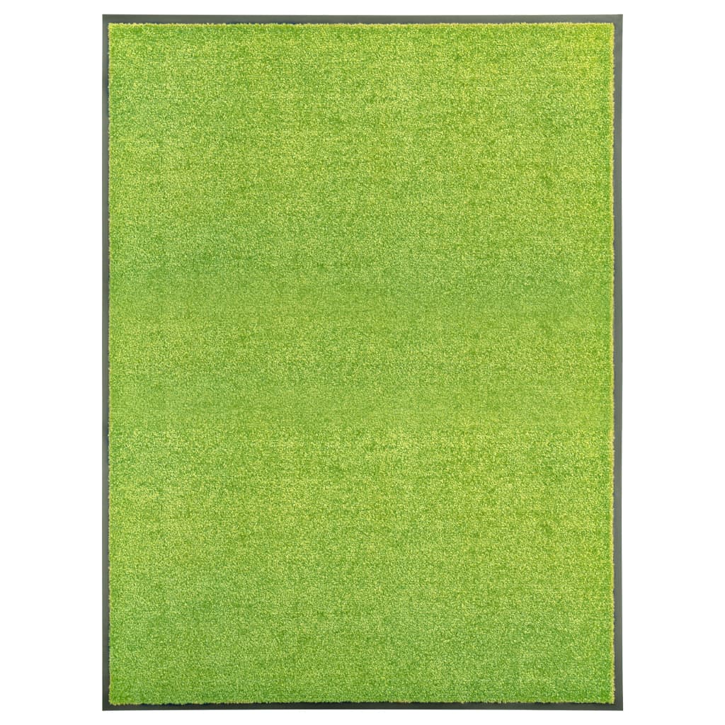 Doormat Washable Green 90x120 cm - R and M Furniture