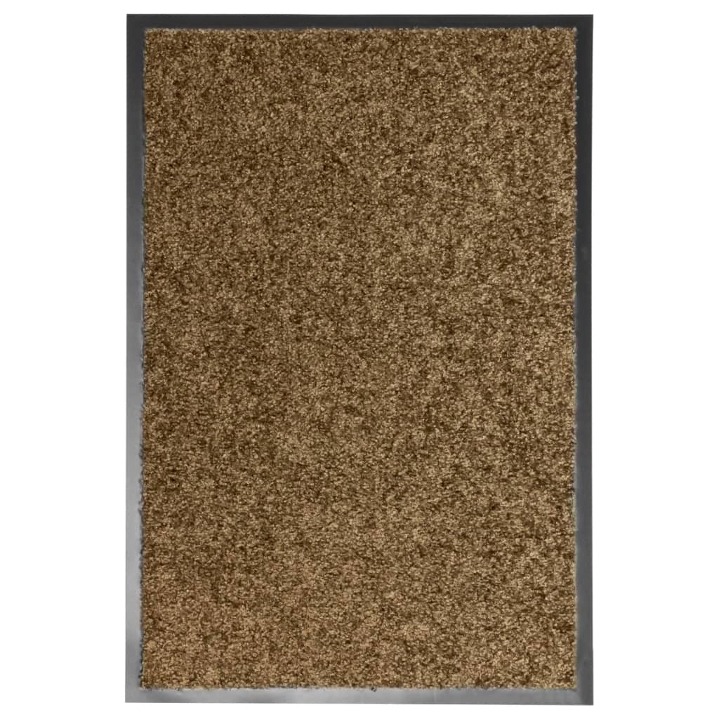 Doormat Washable Brown 40x60 cm - Casper Homes