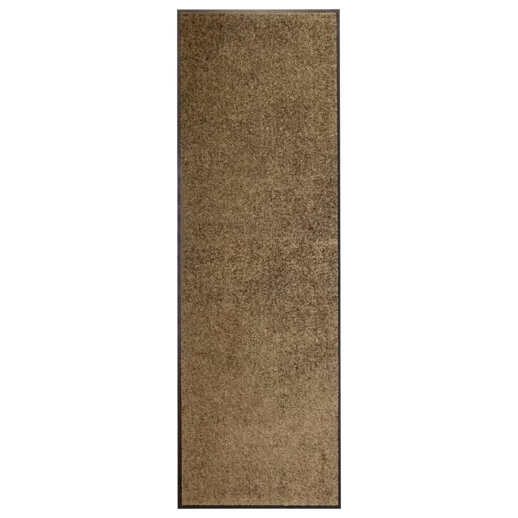 Doormat Washable Brown 60x180 cm - Unbeatable Bargains