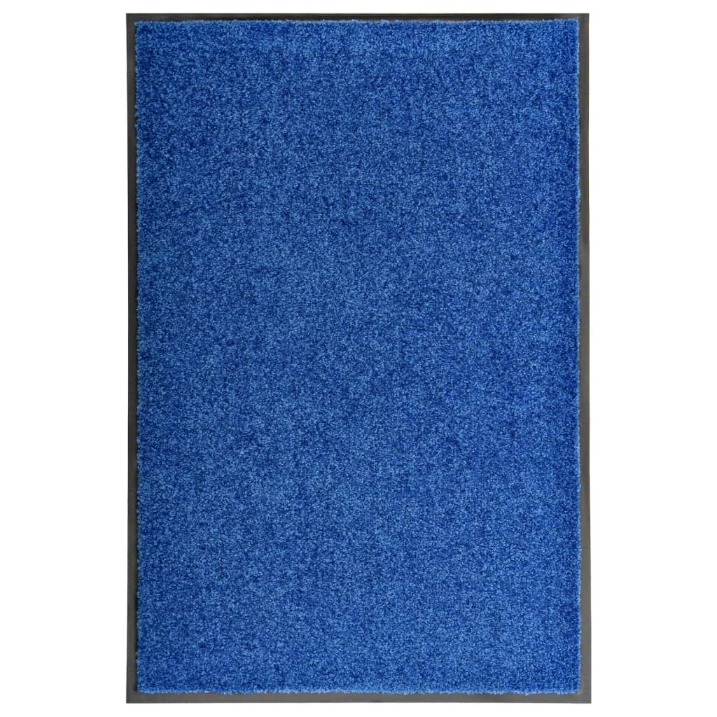 Doormat Washable Blue 60x90 cm - Merlin Deals