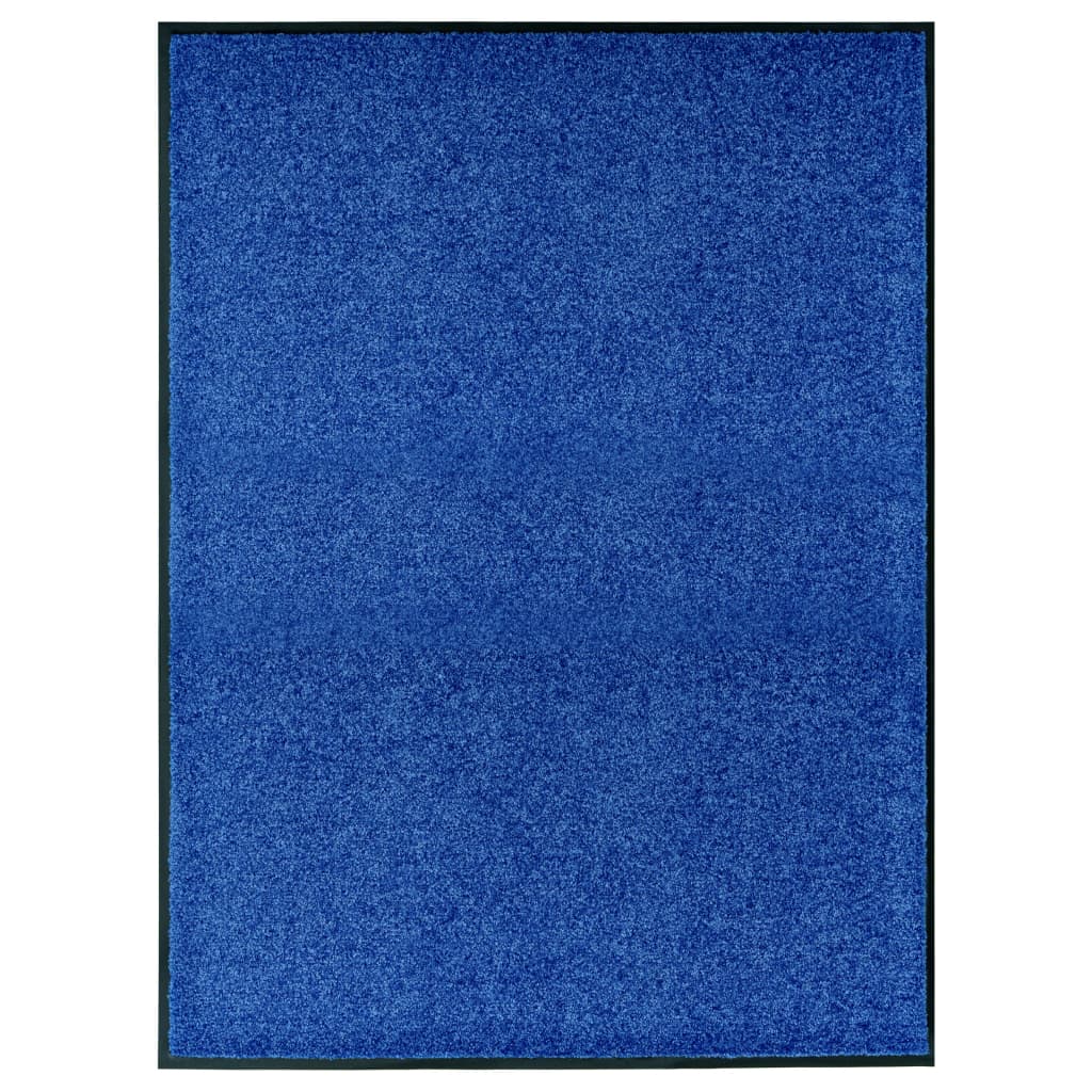 Doormat Washable Blue 90x120 cm - Sid & Sam