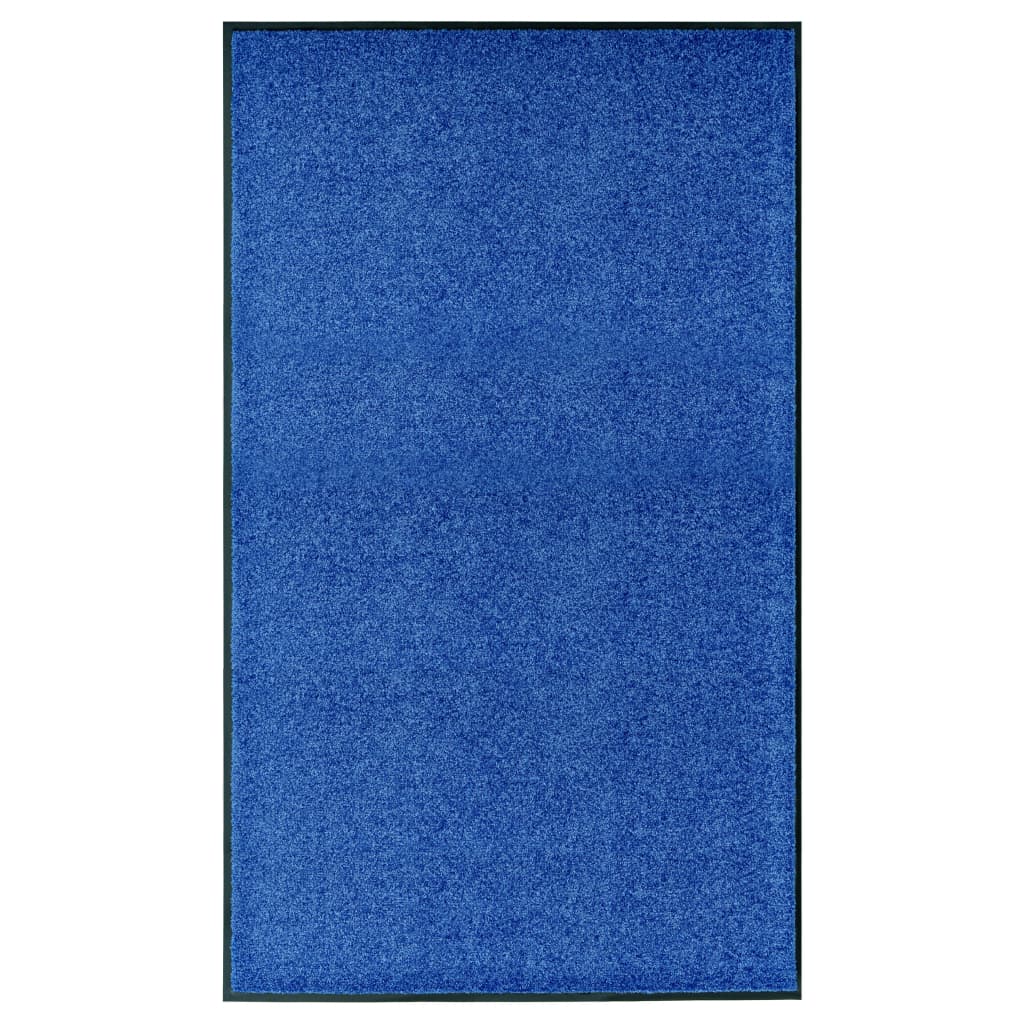 Doormat Washable Blue 90x150 cm - The Home Maker