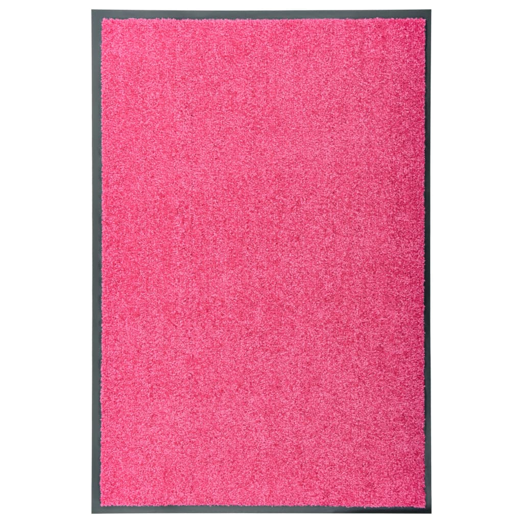 Doormat Washable Pink 60x90 cm - Design Hut