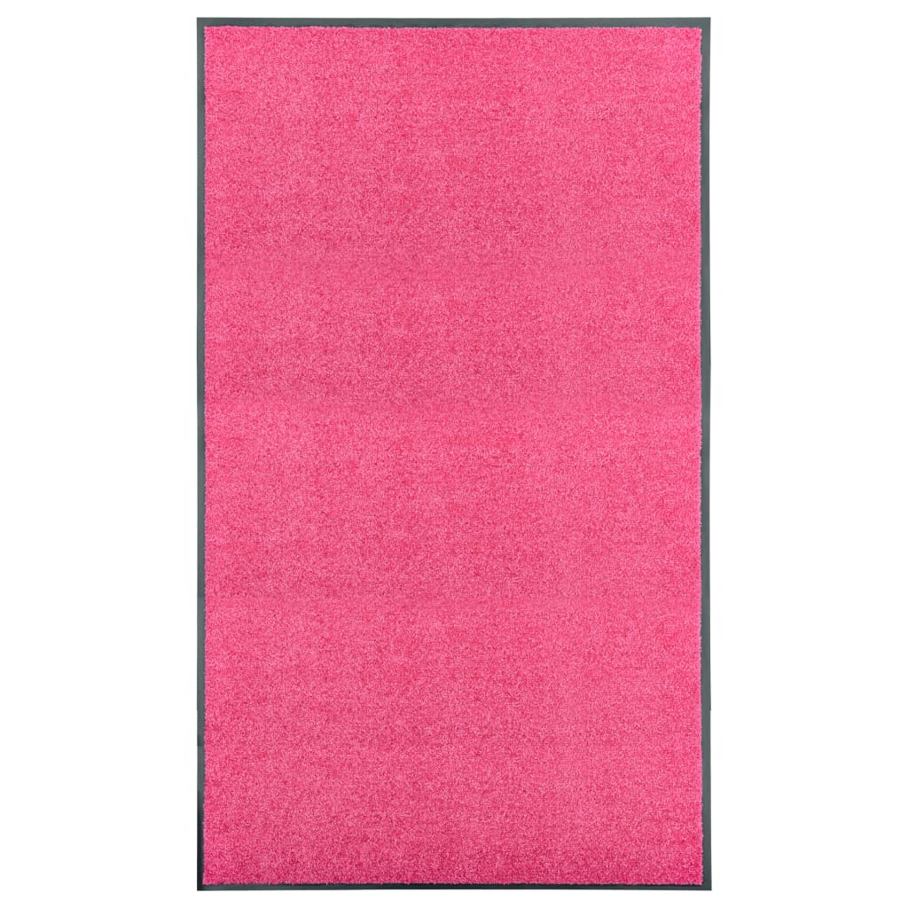 Doormat Washable Pink 90x150 cm - Unbeatable Bargains