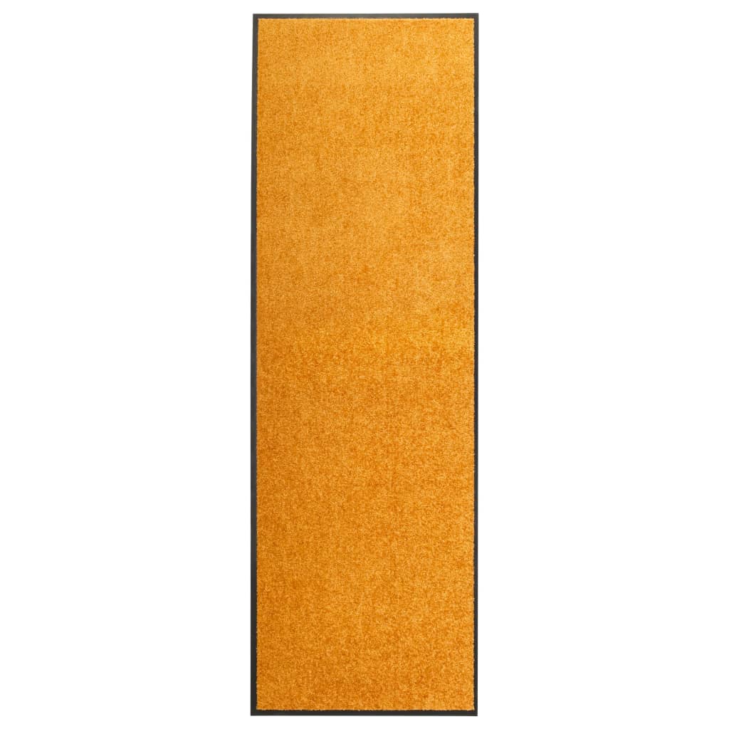 Doormat Washable Orange 60x180 cm - R and M Furniture