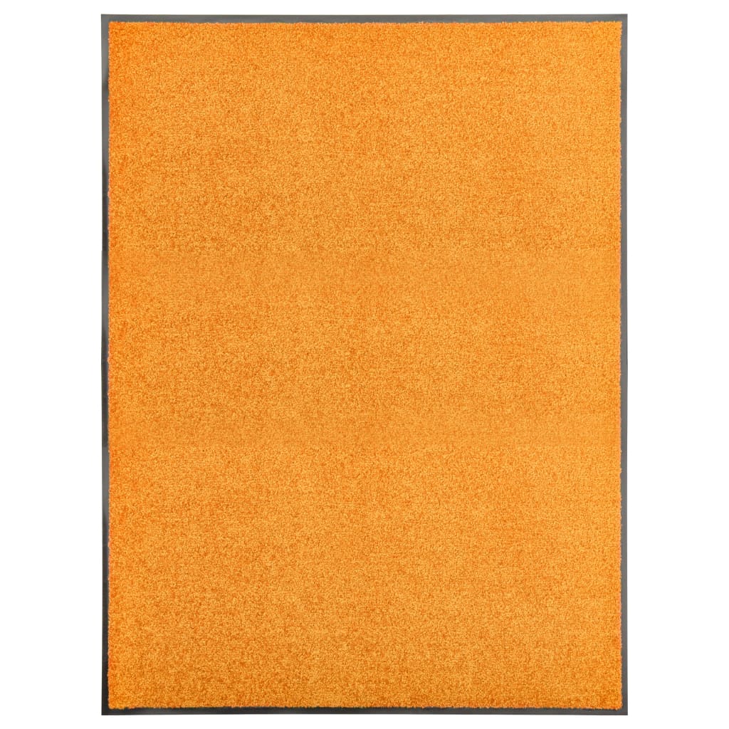 Doormat Washable Orange 90x120 cm - Sid & Sam