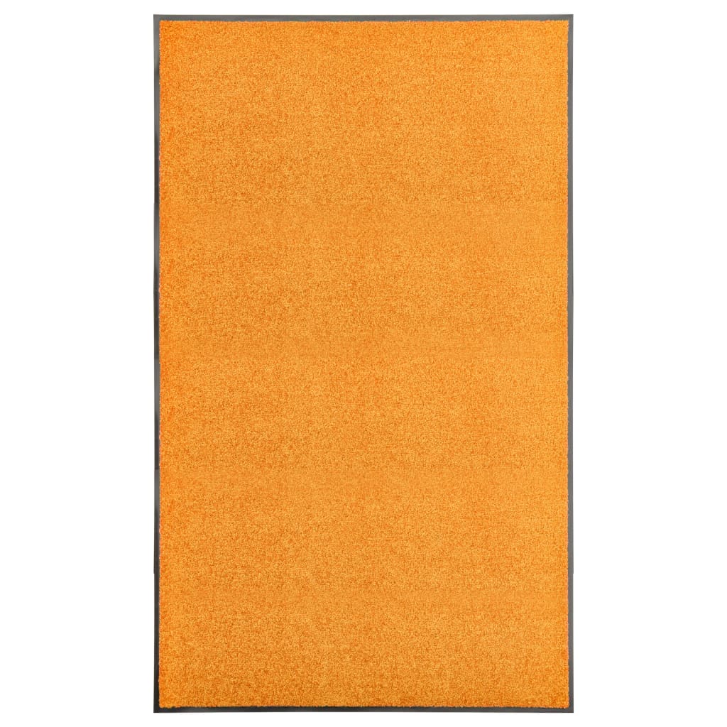 Doormat Washable Orange 90x150 cm - Decor Base
