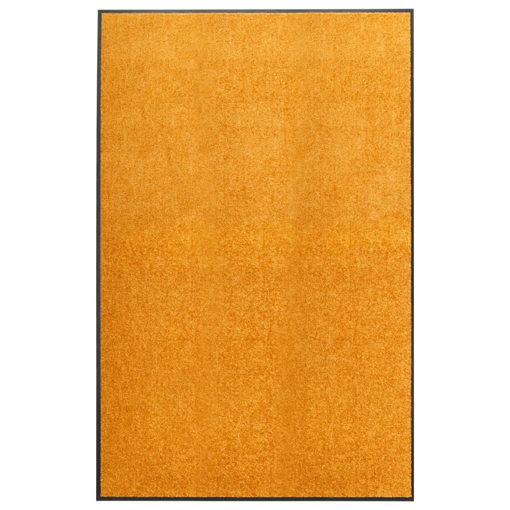 Doormat Washable Orange 120x180 cm - Unbeatable Bargains
